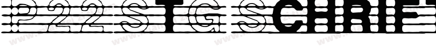 P22 StG Schrift Pro字体转换